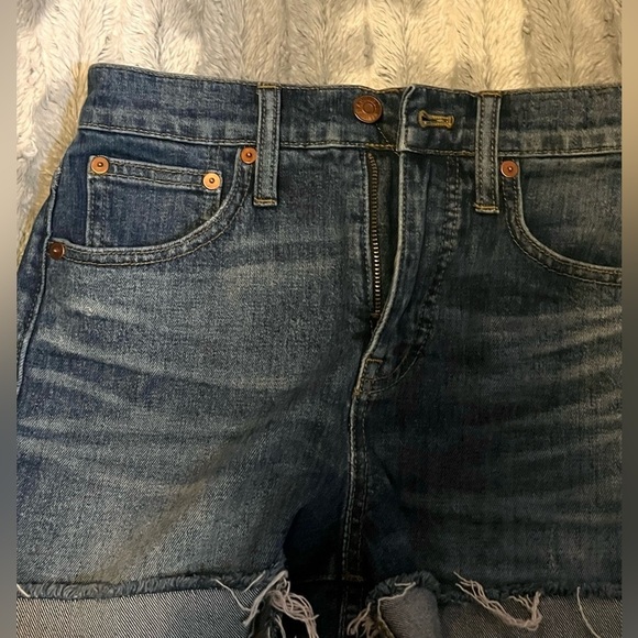 Madewell High-Rise Denim Shorts Size 23 - Picture 14 of 14